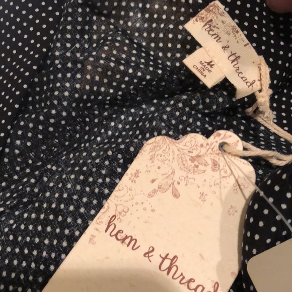 Hem & Thread Polka Dot Dress - Picture 2 of 3